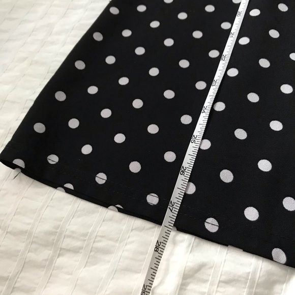 SOLD - Black tunic with white polka dots - Picture 11 of 12